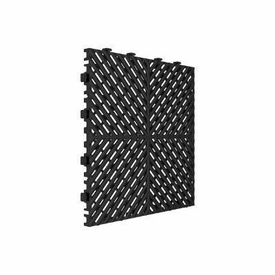 High Quality Plastic Flooring Diy Friendly Pp Interlocking Garage Floor Tiles For Car Parking